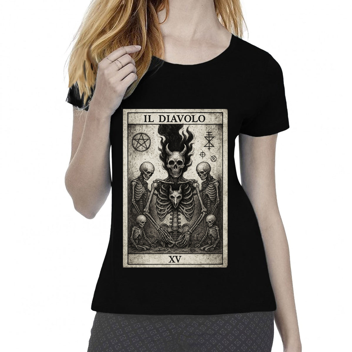 T-shirt donna Il Diavolo