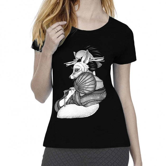 T-shirt donna Kitsune