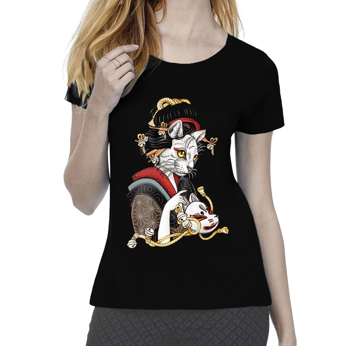 T-shirt donna Neko