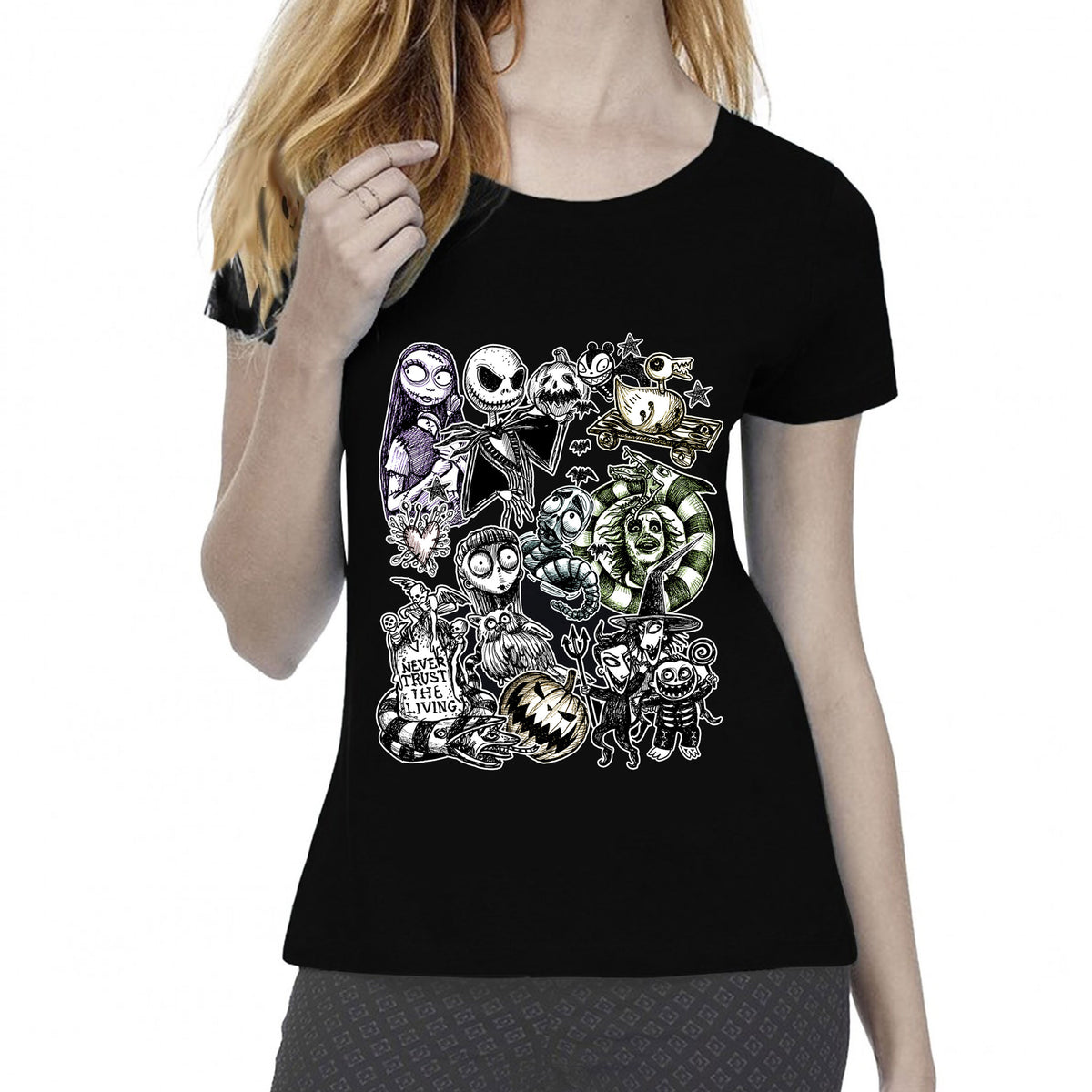 T-shirt donna Tim Burton