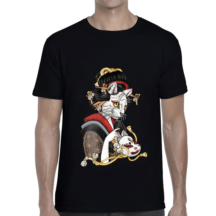 T-shirt uomo demone Neko