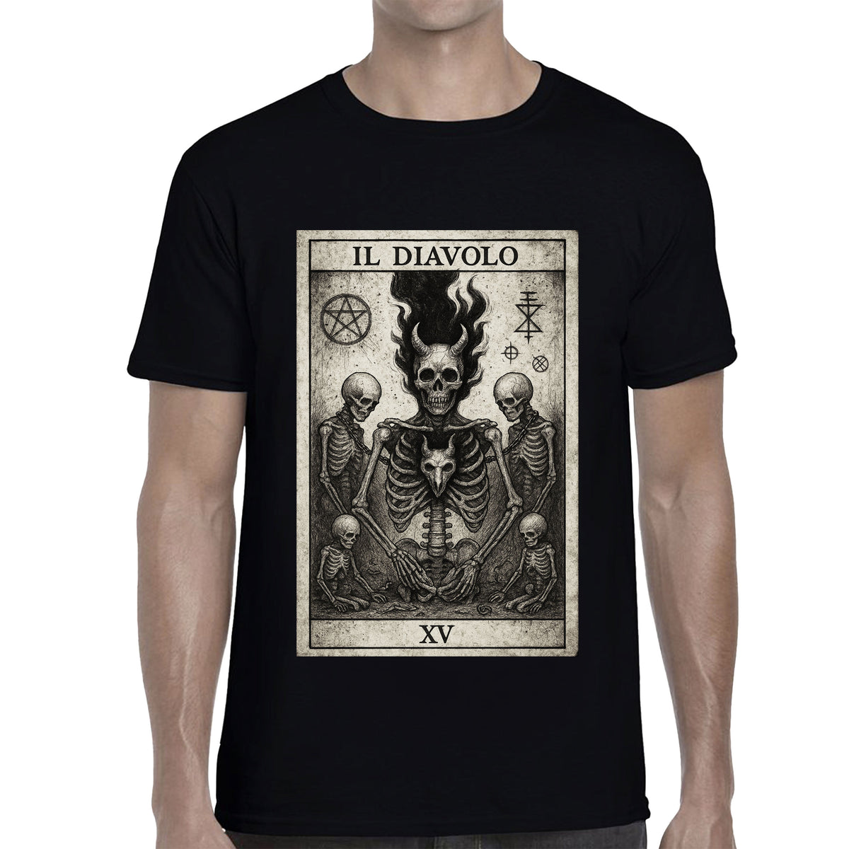 T-shirt uomo Il Diavolo