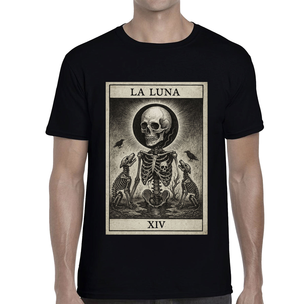 T-shirt uomo La Luna