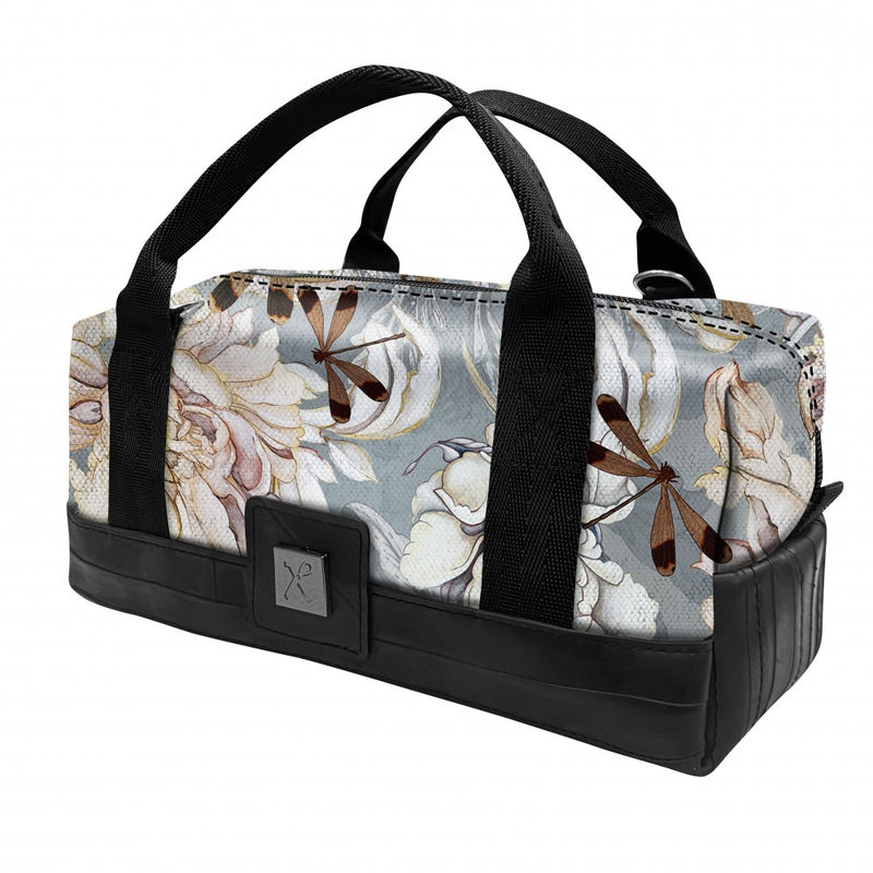 Beauty Case - Peonie e Libellule