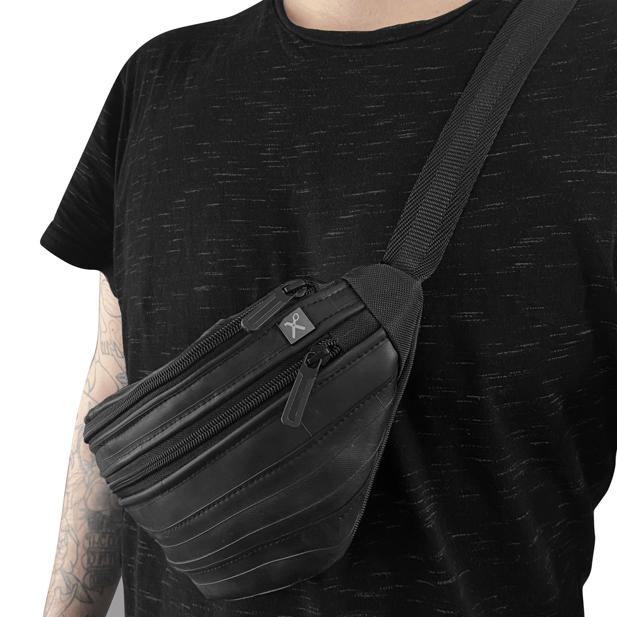 Marsupio Total black