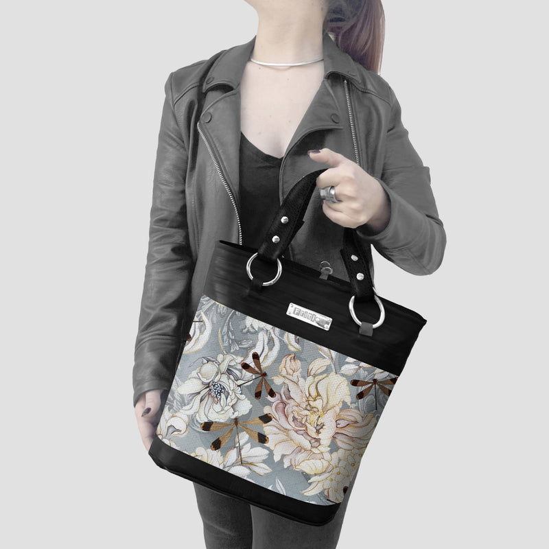 Chameleon grande Peonie e libellule