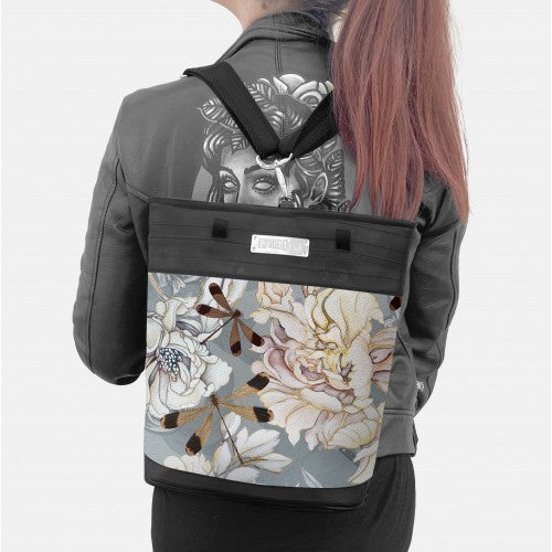 Chameleon piccola Peonie e libellule