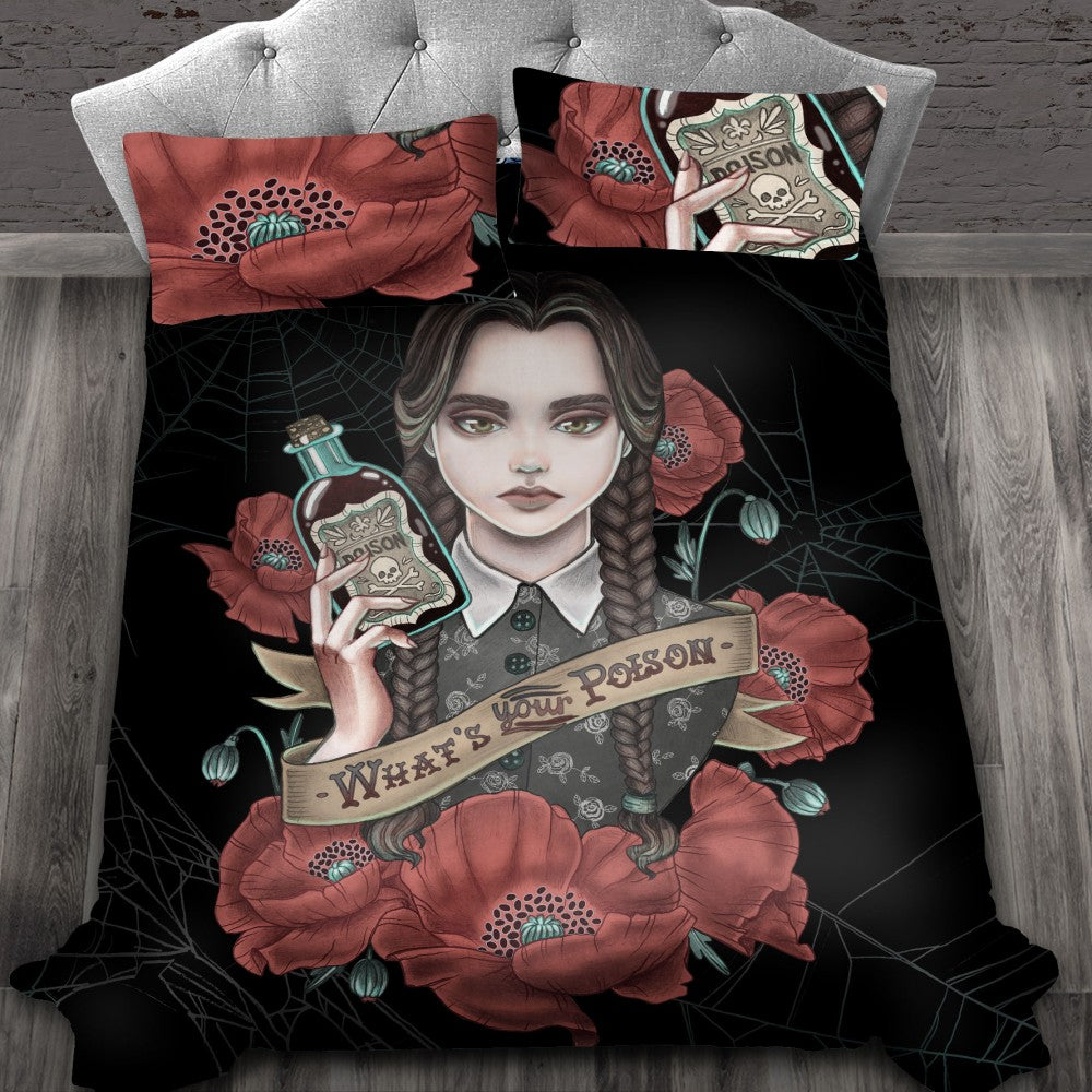 Copripiumino matrimoniale - Mercoledì Addams