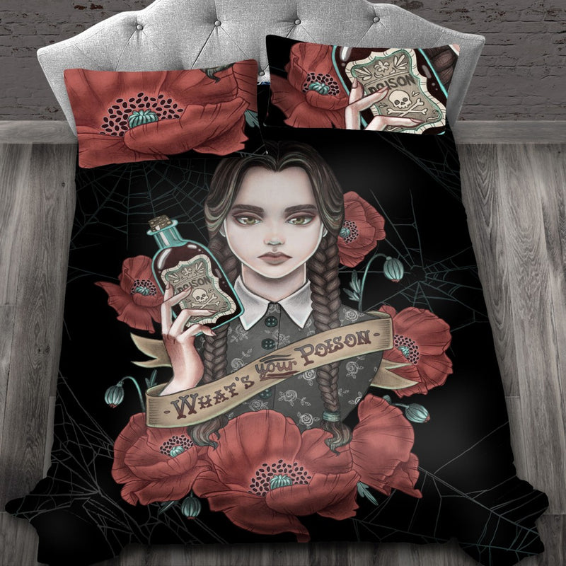 Copripiumino matrimoniale - Mercoledì Addams