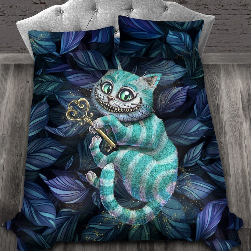 Copripiumino matrimoniale - Stregatto Blu