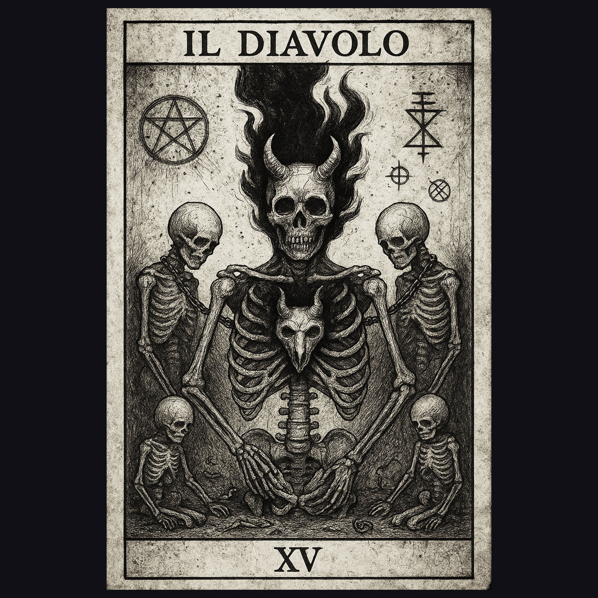 T-shirt uomo Il Diavolo