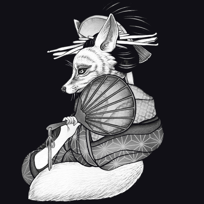 T-shirt donna Kitsune