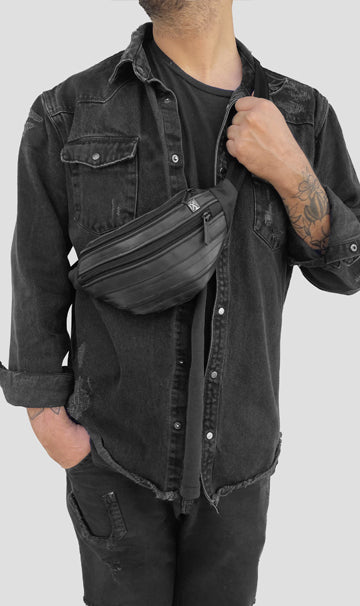 Marsupio Total black