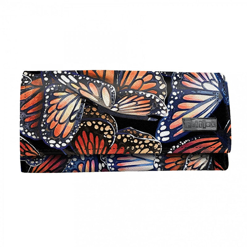 Portafoglio grande Farfalle