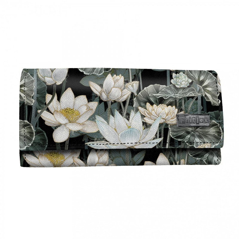 Portafoglio grande Fiori di Loto