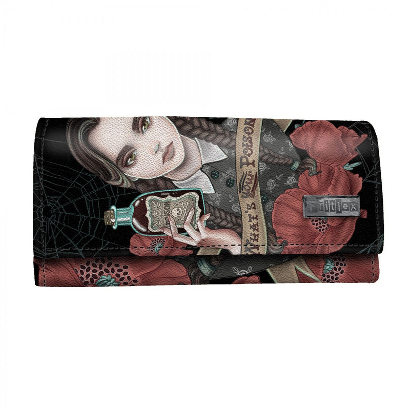 Portafoglio grande Mercoledì Addams