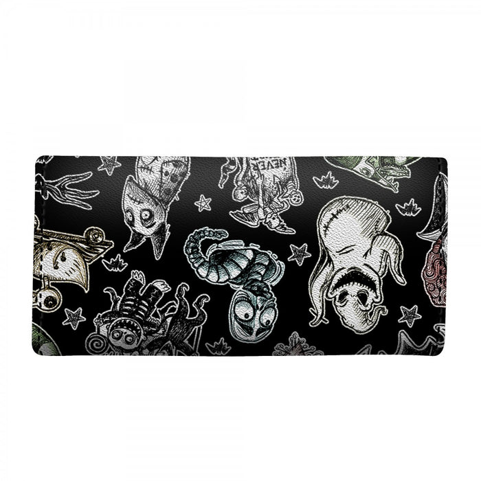 Portafoglio grande Tim Burton