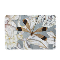 Portafoglio piccolo - Peonie e Libellule