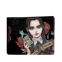 Portafoglio uomo piccolo - Mercoledì Addams