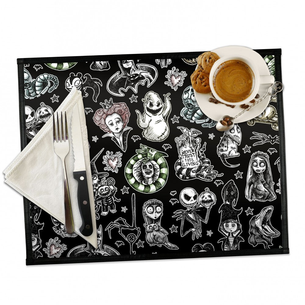 Tovaglietta - Tim Burton