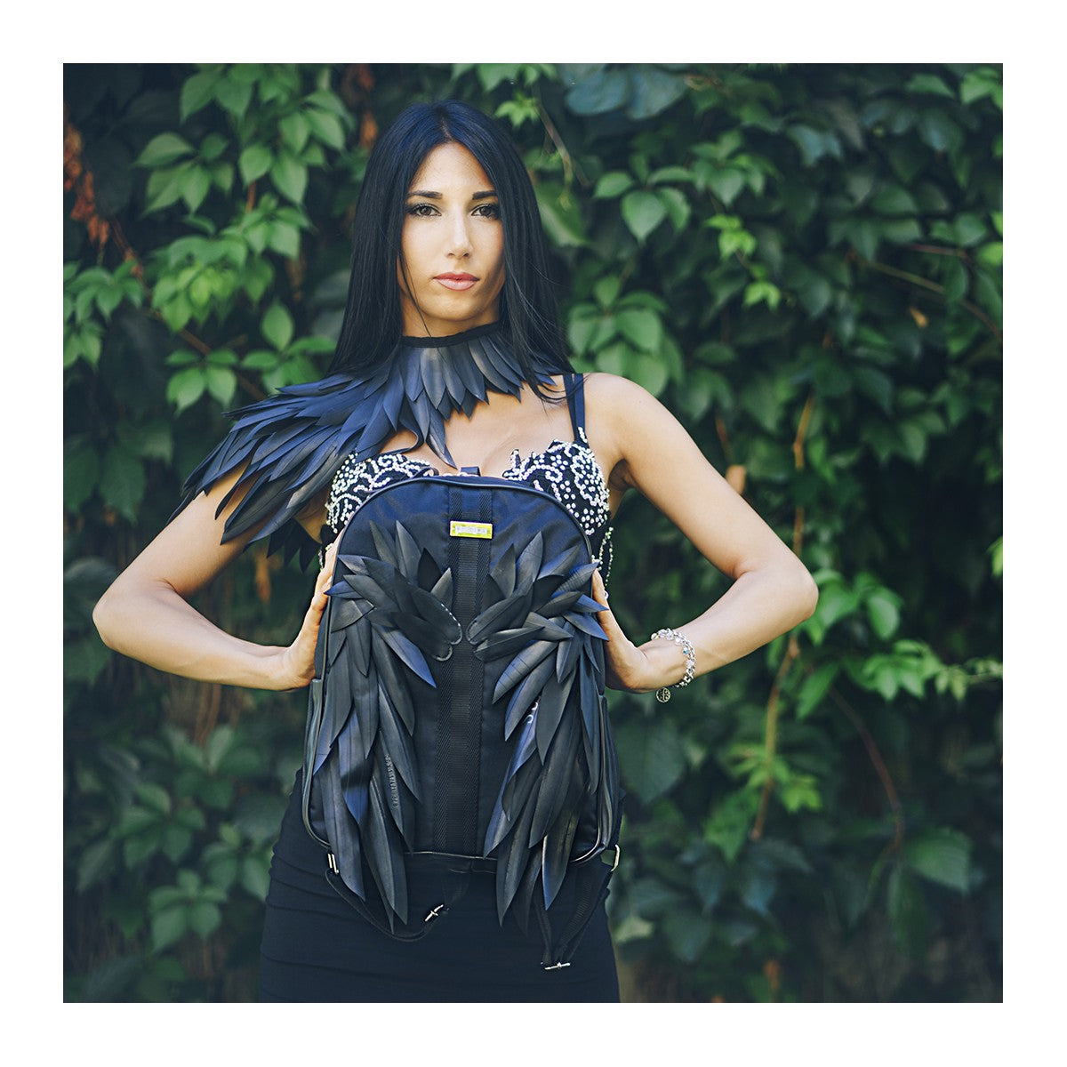 Zaino grande Corvo nero