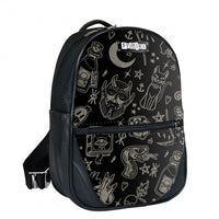 Zaino piccolo donna- Black magic